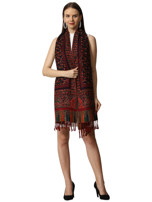 Women's Jamawar Wool Stole